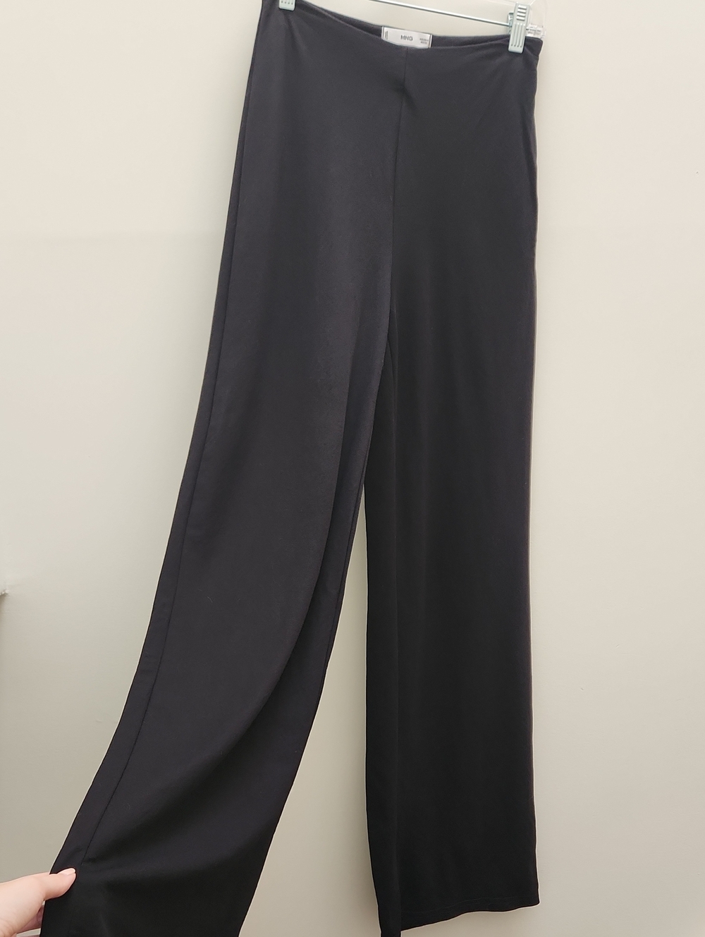 Mango Black Wide Leg Pants